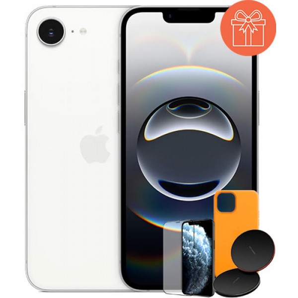 Apple iPhone 16e 256Gb белый + 3 подарка