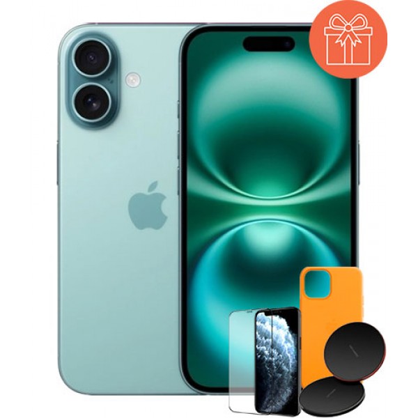 Apple iPhone 16 128Gb зеленый + 3 подарка
