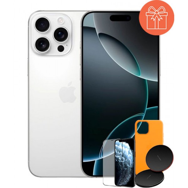 Apple iPhone 16 Pro 128Gb белый + 3 подарка