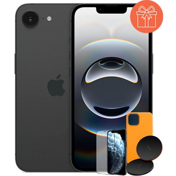 Apple iPhone 16e 128Gb черный + 3 подарка