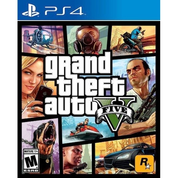 Видеоигра Grand Theft Auto V PS4