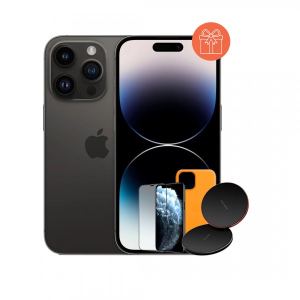 Apple iPhone 14 Pro 256Gb черный + 3 подарка