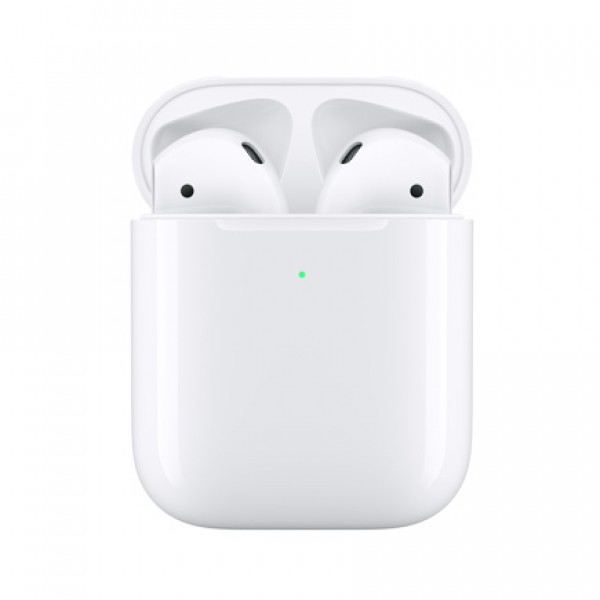 Наушники Apple AirPods с беспроводным зарядным футляром (2-го поколения)